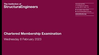 2023 IstructE past exam [upl. by Assel647]