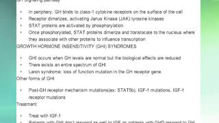 Growth Hormone Signaling Pathway  Dr M Hanna [upl. by Agiaf792]