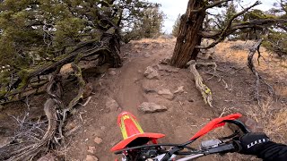 Riding Trail 43 Clines Butte [upl. by Atsocal]