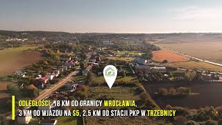 Na sprzedaż działka pod Trzebnicą w Nowym Dworze Tylko w New Place Nieruchomości [upl. by Antonetta]