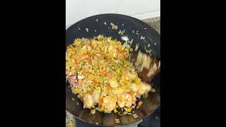 Chinese Specialty ： Shrimp Fried Rice food cooking chinesefood [upl. by Fitzhugh]