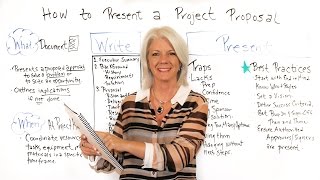 How to Present a Project Proposal  Project Management Training [upl. by Sarilda626]