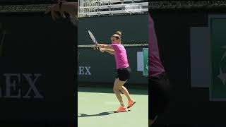 Maria Sakkari  Forehand 4K Slow Motion [upl. by Alegnatal]