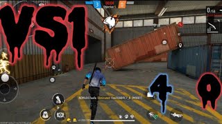 Free Fire Lone Wolf  1VS1  Gameplay [upl. by Rosinski]