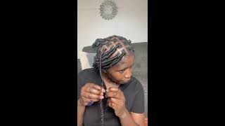 Crochet Faux Locs No LoopWrapping Method Natural 4CHair [upl. by Aikym]