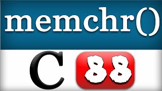 memchr Function in C Programming Language Video Tutorial [upl. by Aihn413]