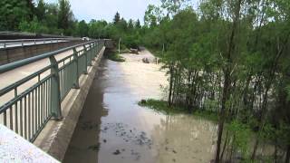 EXTREME UNWETTER  ERGIEBIGE DAUERREGEN mit Hochwasser  310503062013 [upl. by Etsirhc84]