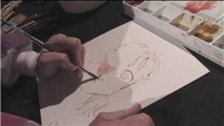 Watercolor Painting  How to Paint Portraits in Watercolor [upl. by Weslee379]