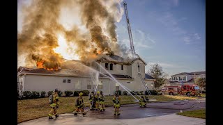 JFRD responds to a house fire with hidden fire [upl. by Alusru]