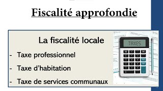 La fiscalité locale Exercice pratique TP TH TSC [upl. by Nosniv47]