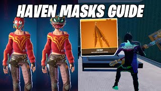 How to Unlock Haven Masks  Fortnite Feather Currency Guide and Challenge Overview [upl. by Ivanah777]