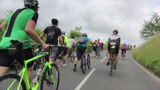 How to cycle up Ditchling Beacon British Heart Foundation London to Brighton Bike Ride 2018 [upl. by Farny]