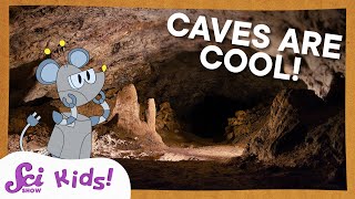 Where Do Caves Come From  Lets Explore Caves  SciShow Kids [upl. by Anilocin]