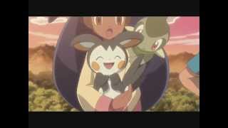 snivy x minccino emolga x oshawott amv love the way you lie [upl. by Brunk]