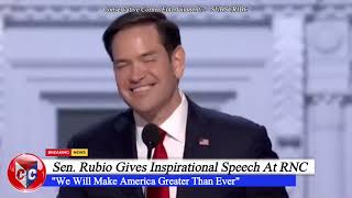 Marco Rubio Inspirational Speech  RNC 2024 Day 3 [upl. by Prince385]