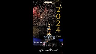 🎊🎉 REVELION 2024 🌟 Focuri de artificii 🥳🥳🥳 Romania FIREWORKS [upl. by Asi]