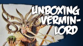 Verminlord Unboxing Skaven End Times Fantasy [upl. by Nivram]