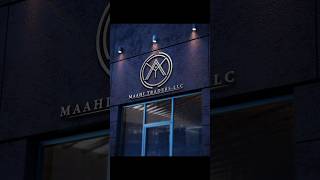 MAAHI TRADERS LLC logo logo shots youtubeshorts [upl. by Dygal]