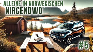 Ein verstecktes Paradies in Norwegen minicamper  Teil 5 [upl. by Fillbert]