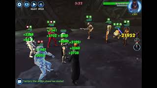 SWGOH TW First Order Captain Phasma Omicron vs Phoenix Hera Syndulla Omicron [upl. by Anale]