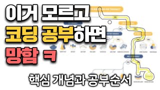 평생 써먹는 코딩 공부 순서 코딩 고수는 보지 마세요 [upl. by Aehcsrop]