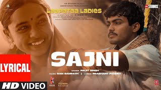 Sajni re  Arijit Singh  Official video [upl. by Weylin]