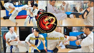 Karate Sparring 20  WKO Shinkyokushinkai DLight Dojo Tomang Jakarta [upl. by Graeme683]