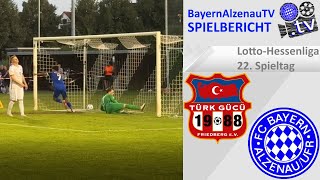 Türk Gücü Friedberg  FC Bayern Alzenau [upl. by Winton]