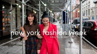 MY NEW YORK FASHION WEEK TRAVEL DIARY  Heart Evangelista [upl. by Nitsyrk]