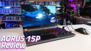 AORUS 15P 2KG Gaming Laptop with Windows 10  How Does It Perform Full Review [upl. by Alliscirp705]