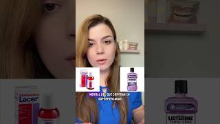 Clorhexidina vs enjuague bucal de uso diario🦷short shortsvideo dentista odontologia gingivitis [upl. by Yelnats268]