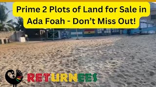 2 Acres of Land at Ada Foah 2  GHANA [upl. by Ravaj]