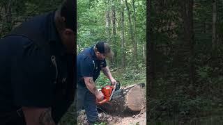 Ported husqvarna 572xp stihl500i chainsaw 2stokelovers husqvarnachainsaw ms500i husqvarna [upl. by Esinel]