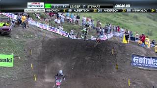 Thunder Valley 450 Moto 1 Ryan Dungey vs Jake Weimer [upl. by Ordnazil]