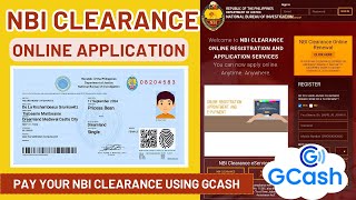 NBI Clearance Online Application  PAANO KUMUHA AT MAG BAYAD ONLINE GAMIT ANG GCASH [upl. by Ernaldus]