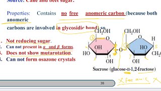 Biochemistry lec 2 Carbohydrates part three [upl. by Lorelei]