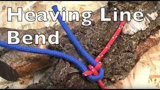 Heaving Line Bend Easy step by step instructions [upl. by Anelaf]