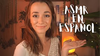 ASMR en Español 💖 My First Video in Spanish  ENG Subtitles [upl. by Lamphere]