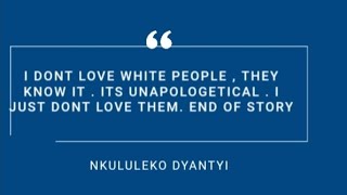 I dont love white people  End of story  shorts  snippet [upl. by Akkin]