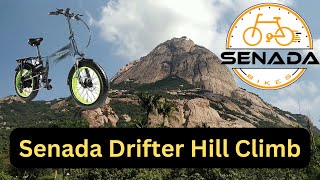 Senada Drifter Hill Climb Throttle Only folding ebike ebike electric bike bicycle senadabikes5627 [upl. by Sidonnie]