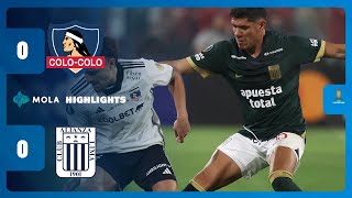 RETI INVIOLATE IN CILE  COLO COLO vs ALIANZA LIMA 00  COPA LIBERTADORES MOLA TV [upl. by Ainerol284]