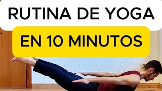 Yoga Para Principiantes 10 Minutos  Rutina 13 [upl. by Fabe]