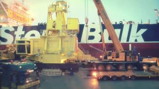 Rhenus Project Logistics  Heavy Lift to Tunisia [upl. by Warchaw]