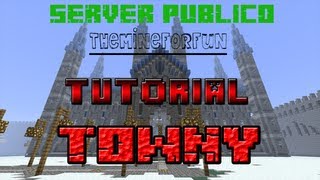 Minecraft Tutorial  Plugin quotTownyquot [upl. by Dulcie]