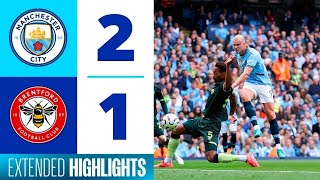 Man City Vs Brentford Highlights [upl. by Ntsud743]