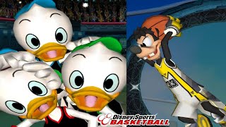 Disney Sports Basketball  Team Huey  Tiny Rockets Vs Team Max  Shifters [upl. by Ketti]