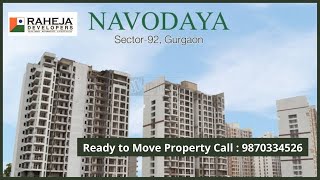 Raheja Navodaya Sector 92 Gurugram  3BHK Actual Flat Video Raheja Navodaya  Call  9870334526 [upl. by Fink]