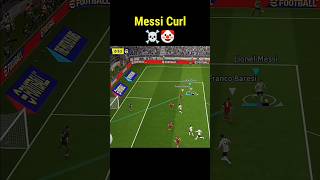 Messi Advance Curl ☠️ in efootball 2025 efootball eFootball2025 eFootball2024 shorts pes [upl. by Uliram]