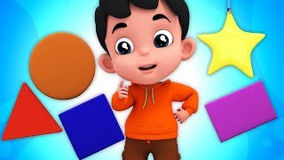 Chanson Formes  vidéo éducative  apprendre formes  Shapes Song  Kids Songs  Kids Tv Française [upl. by Rouvin]