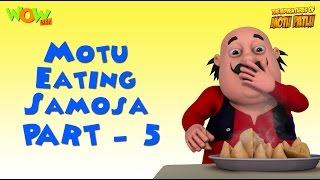 Motu And His Samosas  Motu Patlu Compilation  Part 5  30 Minutes of Fun As seen on Nickelodeon [upl. by Elahcim]